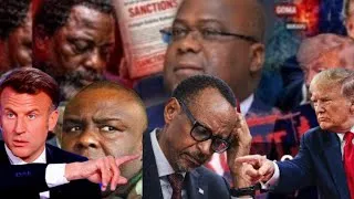 Miniature : MAUVAISE NOUVELLE POUR LE RWANDA DONALD TRUMP ET MACRON KAGAMÉ AKWEYI  NA PIÈGE NA YÉ TROUBLE NA KIG