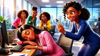 Miniature : Elles Se Moquaient d'Elle Parce Qu'Elle Dormait Au Travail… Jusqu'à ... (Pt.1) | Histoire Africaine