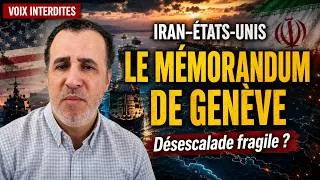 Miniature : Iran–États-Unis : le mémorandum de Genève, décryptage d'une désescalade fragile