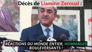 Miniature : 🔴 Mort de Liamine Zeroual  le monde entier réagit ! Hommages émouvants et réactions internationales