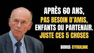 Miniature : Après 60 ans, vous n’avez besoin que de ces 5 choses pour être heureuse | BORIS CYRULINK