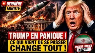 Miniature : ⛔ DERNIÈRE MINUTE : Trump en Panique ! Ce Qui Vient de Se Passer Change Tout !