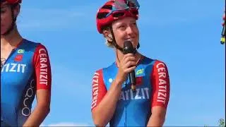 Miniature : Cédrine Kerboal, vainqueure de l'étape de vendredi 16 août à Morteau