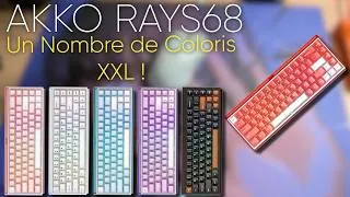 Miniature : AKKO RAY68 - Des COLORIS XXL !