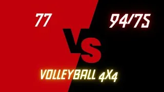 Miniature : Match Sélections 77 vs 94/75 (4x4) #france #volleyball #volleyballplayer #match