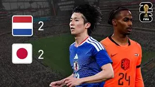 Miniature : UN DUEL EXCEPTIONNEL ! (PAYS-BAS 2-2 JAPON)