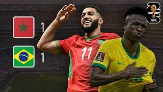 Miniature : UN NUL QUI ARRANGE LES DEUX EQUIPES ? (BRESIL 1-1 MAROC)