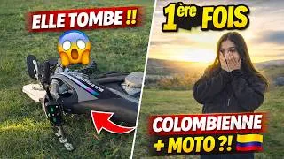 Miniature : Ma Copine essaye la moto pour la 1ère fois !
