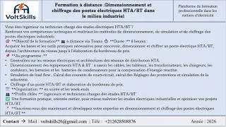 Miniature : Dimensionnement et chiffrage des postes électriques HTA/BT dans le milieu industriel