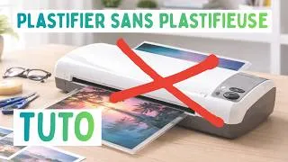 Miniature : L'ASTUCE GÉNIALE POUR PLASTIFIER SANS PLASTIFIEUSE (FACILE & RAPIDE) !📄💪