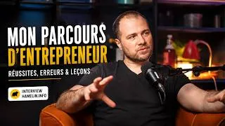 Miniature : Mon parcours d'entrepreneur : réussites, erreurs et vision du métier