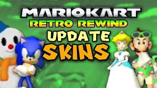 Miniature : Les skins arrivent sur Mario Kart Wii ! | MKWii Retro Rewind