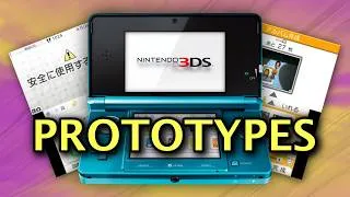 Miniature : On a retrouvé les prototypes des menus de la 3DS !