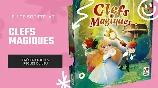 Miniature : Présentation Clefs Magiques : jeu de société pour enfants