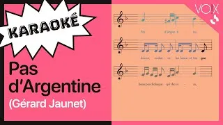 Miniature : Karaoké " Pas d'Argentine" de Gérard Jaunet