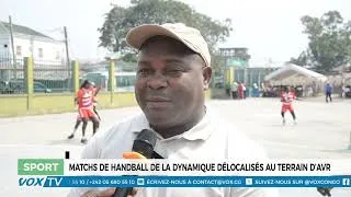 Miniature : Matchs de handball de la Dynamique délocalisés au terrain d’AVR
