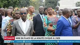 Miniature : Mise en place de la minute civique à l’INJS
