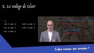 Miniature : Codage de César : le code le plus célèbre expliqué !