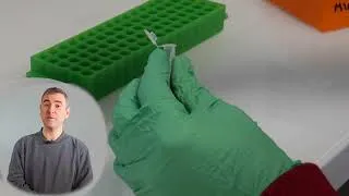Miniature : La préparation des échantillons pour la microscopie électronique par coloration négative.