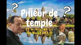 Miniature : André Malraux au Cambodge