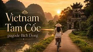Miniature : Vietnam Tam Cốc à vélo | walking Tour 4K