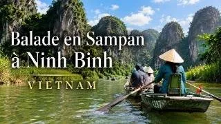 Miniature : Balade en Sampan à Ninh Binh Vietnam 🇻🇳 | Walking Tour Vietnam | 4K