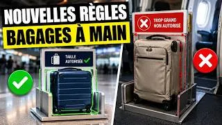 Miniature : 8 Nouvelles règles à absolument connaitre concernant vos bagages à main !