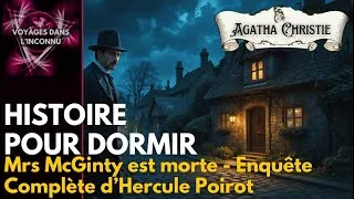 Miniature : Hercule Poirot, 😴💤 Mrs McGinty est morte, Enquête Complète, Histoire Audio Mystère pour Adultes.