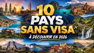 Miniature : 🔴10 Pays Sans Visa à Découvrir en 2026 : Malaisie, Maroc, Albanie, Sri Lanka et Plus Encore😳