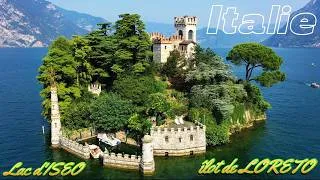 Miniature : îlot de LORETO - Lac d'ISEO...ITALIE du nord ( Lombardie )