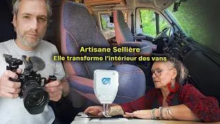 Miniature : Artisane Sellière - Elle transforme l'intérieur des Véhicules Aménagés #vanlife #artisan #campingcar