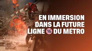 Miniature : La ligne 16 du métro avance à grands pas !