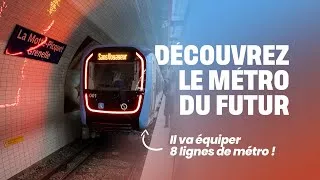 Miniature : Découvrez le métro du futur qui vient d'arriver sur la ligne 10 !