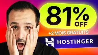 Miniature : Code promo Hostinger | Payez moins cher pour un hébergement premium !