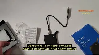 Miniature : Avis sur la ORICO Portable SSD 1 TB with 2 in 1 USB C Cable, External Solid State Drives, Up to 460M