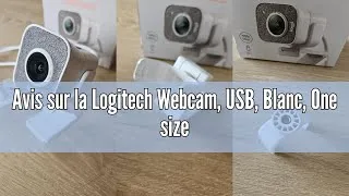 Miniature : Avis sur la Logitech Webcam, USB, Blanc, One size