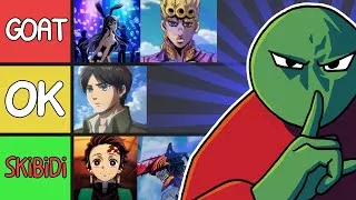 Miniature : La Tier List ANIME la plus OBJECTIVE (j'ai de meilleurs goûts que vous)