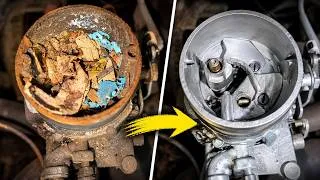 Miniature : Ce carburateur était rempli de déchets… Regardez ce qu'il est devenu