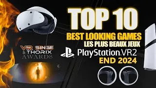 Miniature : 🔝 TOP 10 🔝 Les PLUS BEAUX 😍 JEUX PlayStation VR2 / Dec 2024 | Best Looking Games | VR Singe & Thorix
