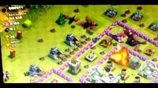 Miniature : Clash of clan technique au dragon petit truc