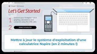 Miniature : Mettre à jour le système d'exploitation d'une calculatrice Nspire (en 2 minutes!)