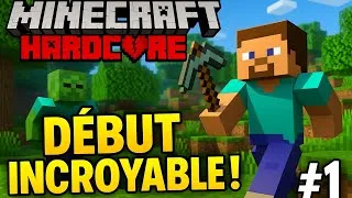 Miniature : MINECRAFT HARDCORE #1 UN DÉBUT INCROYABLE!! 