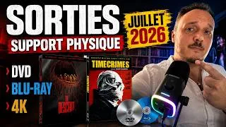 Miniature : SORTIES SUPPORT PHYSIQUE JUILLET 2026 DVD BLU RAY 4K