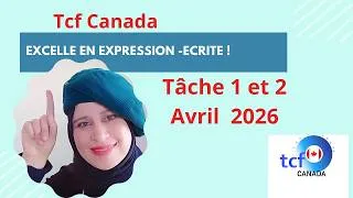 Miniature : TCF Canada / Expression Ecrite / Avril 2026