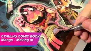 Miniature : Cthulhu Comic book - Original Manga Making of