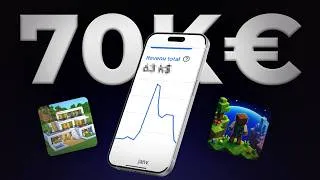 Miniature : J'ai gagné 70K€ en publiant des jeux mobiles (copie ma stratégie)