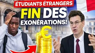 Miniature : ÉTUDIANTS ÉTRANGERS : FIN DES EXONÉRATIONS ? 😳 TU VAS PAYER 3000€ / 4000€ ! 