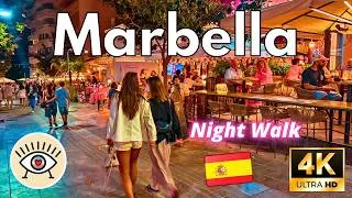 Miniature : Marbella de NOCHE - España - | Paseo a pie por la ciudad del lujo y la fiesta 🍸✨