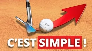 Miniature : Comment Sortir du Bunker FACILEMENT au Golf (Technique Ultra Simple)