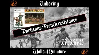 Miniature : Unboxing : French Resistance de Wargames Atlantic